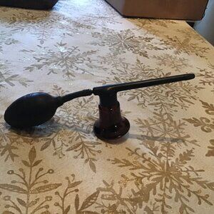 Vintage DeVilbiss Atomizer - Amber Glass Vintage Medical - Antique Atomizer